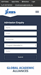 Mobile Screenshot of jimsindia.org